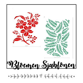 Bloemensjablonen Bloemensjablonen
