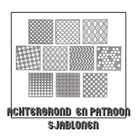 Achtergrond & Patroon sjablonen Achtergrond & Patroon sjablonen