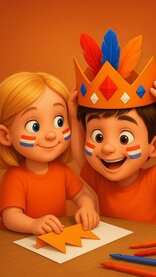Knutselen Met Kinderen - Koningsdag Kroon Maken