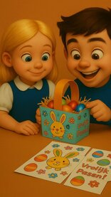 Knutselen Met Kinderen - Paasmandje Maken