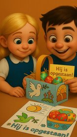 Knutselen Met Kinderen - Christelijk Paasmandje Maken
