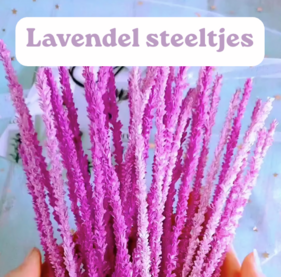 Papieren lavendel maken – Bloemen knutselen met papier