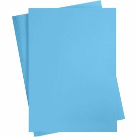 Blauw karton