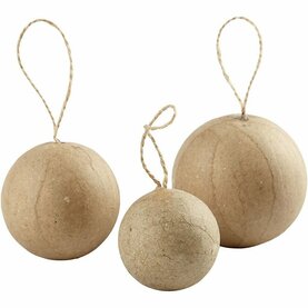 Papier mache ballen