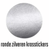 Krasstickers - Zilveren Rondjes - Kraskaarten Maken - Zelf Krasplaatjes Maken - DIY Kraskaarten - Waardebon Kraskaarten - Persoonlijke Kraskaarten - Krasbon Maken - DIY Waardebonnen - Cadeaubon Krasla