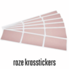Krasstickers - Roze Rechthoek - Kraskaarten Maken - Zelf Krasplaatjes Maken - DIY Kraskaarten - Waardebon Kraskaarten - Persoonlijke Kraskaarten - Krasbon Maken - DIY Waardebonnen - Cadeaubon Kraslaag