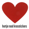 Krasstickers - Rode Hartjes - Kraskaarten Maken - Zelf Krasplaatjes Maken - DIY Kraskaarten - Waardebon Kraskaarten - Persoonlijke Kraskaarten - Krasbon Maken - DIY Waardebonnen - 6-7cm - 10 stuks