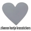 Krasstickers - Zilveren Hartjes Groot - Kraskaarten Maken - Zelf Krasplaatjes Maken - DIY Kraskaarten - Waardebon Kraskaarten - Persoonlijke Kraskaarten - Krasbon Maken - DIY Waardebonnen - Cadeaubon