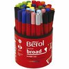 Berol Stiften | Kleurstiften Kinderen | Diverse Kleuren | Waterbasis | Kindvriendelijk | Lijndikte: 1 - 1,7mm | 42 stuks