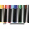 Fineliners - Schrijfstiften - Tekenspullen - Fijne Lijndikte - Waterbasis - Professionele Stiften - Kleuren Set - 24 Stuks