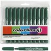 Groene Viltstiften | Groen | Kleurstiften | Tekenstiften | Dikke Punt 5mm | 12 stuks
