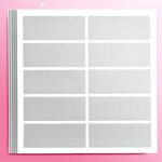 Krasstickers - Zilveren Rechthoek - Kraskaarten Maken - Zelf Krasplaatjes Maken - DIY Kraskaarten - Waardebon Kraskaarten - Persoonlijke Kraskaarten - Krasbon Maken - DIY Waardebonnen - Cadeaubon Kras