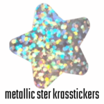 Krasstickers - Zilveren Glitter Ster - Kraskaarten Maken - Zelf Krasplaatjes Maken - DIY Kraskaarten - Waardebon Kraskaarten - Persoonlijke Kraskaarten - Krasbon Maken - DIY Waardebonnen - Cadeaubon K