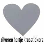 Krasstickers - Zilveren Hartjes Groot - Kraskaarten Maken - Zelf Krasplaatjes Maken - DIY Kraskaarten - Waardebon Kraskaarten - Persoonlijke Kraskaarten - Krasbon Maken - DIY Waardebonnen - Cadeaubon