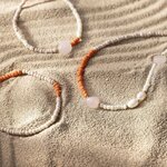 Mini Hobbyset Sieraden, Rozenkwarts ketting en armband - DIY Rozenkwarts Sieraden Set