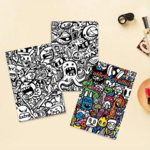 Kleurboek Monsters - Kleurboek Volwassenen En Kinderen - Kleurplaten Monster Print