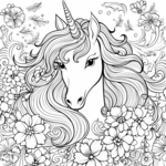 Kleurboek Unicorn &ndash; Eenhoorn Kleurboek &ndash; Kleurboek Kinderen Eenhoorns