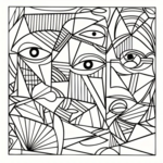 Abstract Kleurboek &ndash; Kleurboek Abstracte Kunst &ndash; Kleurboek Volwassenen Abstract 