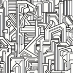 Abstract Kleurboek &ndash; Kleurboek Abstracte Kunst &ndash; Kleurboek Volwassenen Abstract 