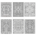 Kleurboek Mandala Doolhoven  Mandala Kleurplaten  Kleurboek Volwassenen  Creatieve Kleurboeken  Mandala Doolhof Kleurboek  Kleurboek Uitdaging  Kleurboek Met Doolhoven - A4 - 40 Kleurplaten