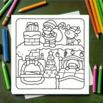 Comfy Buddies Kleurboek - Gezellige Winterse En Kerst Kleurplaten - Kleurboek Volwassenen en Kinderen - Knus Kleurboek