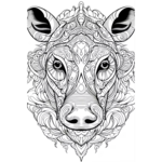 Kleurboek Dieren Mandala's &ndash; Dieren Mandala Kleurboek &ndash; Kleurboek Dieren &ndash; Mandala Dieren Kleurplat