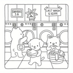 Fuzzy Friends Kleurboek - Viva Tinta Kleurboek - Gezellige Kleurplaten - Kleurboek Volwassenen en Kinderen - Knus Kleurboek