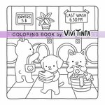 Fuzzy Friends Kleurboek - Viva Tinta Kleurboek - Gezellige Kleurplaten - Kleurboek Volwassenen en Kinderen - Knus Kleurboek