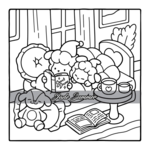 Comfy Cozy Kleurboek - Jade Summer Kleurboek - Gezellige Kleurplaten - Kleurboek Volwassenen en Kinderen - Knus Kleurboek