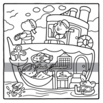 Comfy Cozy Kleurboek - Jade Summer Kleurboek - Gezellige Kleurplaten - Kleurboek Volwassenen en Kinderen - Knus Kleurboek