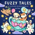 Fuzzy Tales Kleurboek - Fairycore - Vivi Tinta Kleurboek - Gezellige Kleurplaten Sprookjes