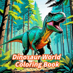 Dino Kleurboek - Kleurboek Kinderen Dinosaurus - Kleurboek Dinosaurus