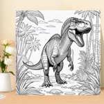 Dino Kleurboek - Kleurboek Kinderen Dinosaurus - Kleurboek Dinosaurus