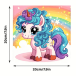 Unicorn Kleurboek - Kleurboek Eenhoorns - Magische Kleurplaten - Eenhoorn Illustraties