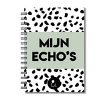 Echo Boekje | Mijn Echo's | Zwangerschapsboekje Echo Foto's | Dots Groen