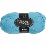 Baby garen turquoise &ndash; Babywol &ndash; Merino wol baby &ndash; Baby garen breien &ndash; Baby garen haken &ndash; 172 m &ndash; 50 g