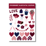 Mini Hobby Pakket Scrapbook & Journaling | 2 Stickervellen | 1 Washi Tape | Friends