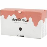 Acrylverf Glossy, diverse kleuren, 10x120 ml