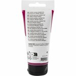 Acryl Verf, semi-glanzend, transparant, cyklame, 75 ml/ 1 fles