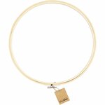 Borduurframe | Hout | Borduurring met schroef | Handwerkhoepel | &Oslash; 30 cm | 1 stuk