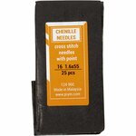 Borduurnaalden, 25 stuk/ 1 doos