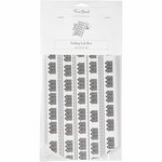 Cadeaudoosje, badhuis, afm 18x15x6 cm, 300 gr, zwart, wit, 3 stuk/ 1 doos