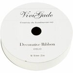 Cadeaulint wit | Geschenklint | Inpaklint | Wit cadeaulint mat | 18 mm | 25 Meter