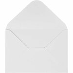 Enveloppen, afmeting envelop 11,5x16 cm, 110 gr, wit, 10 stuk/ 1 doos