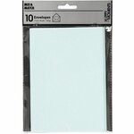 Enveloppen, afmeting envelop 11,5x16 cm, 110 gr, lichtblauw, 10 stuk/ 1 doos