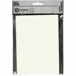 Enveloppen, afmeting envelop 11,5x16 cm, 110 gr, off-white, 10 stuk/ 1 doos