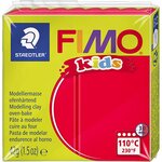 Boetseerklei Rood | FIMO Kids Klei | Afbak Klei Kinderen | Kinderklei | DIY Klei | Rood | 42 Gram | 1 Stuk