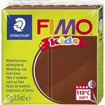 Boetseerklei Bruin | FIMO Kids Klei | Afbak Klei Kinderen | Kinderklei | DIY Klei | Bruin | 42 Gram | 1 Stuk