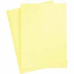 Geel Karton A4 180 Grams | Hobbykarton | Geel Knutselkarton | Geel Papier 21x29,7 cm | 20 Vellen