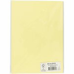Geel Karton A4 180 Grams | Hobbykarton | Geel Knutselkarton | Geel Papier 21x29,7 cm | 20 Vellen